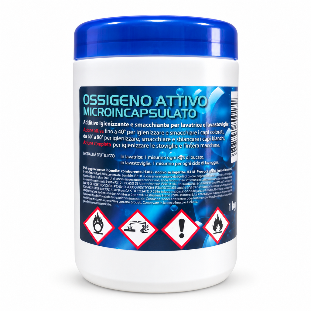 OSSIGENO ATTIVO MICROINCAPSULATO 1KG | SMACCHIANTE BUCATO