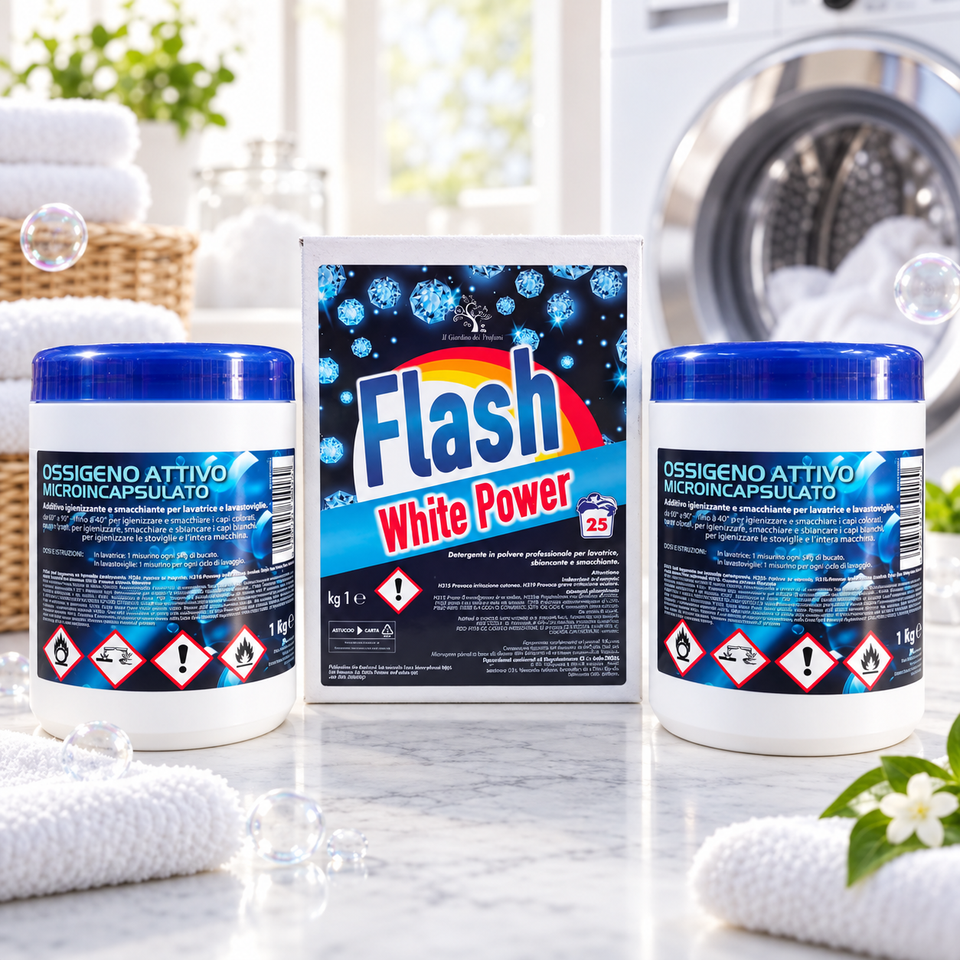 TRIS BUCATO 2X OSSIGENO ATTIVO + FLASH WHITE POWER – 3 KG