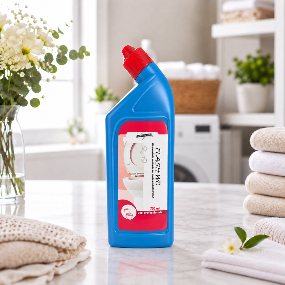 Flash WC – Gel Disincrostante Profumato per WC