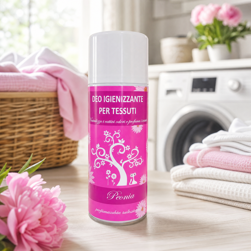 DEO IGIENIZZANTE PER TESSUTI - PEONIA