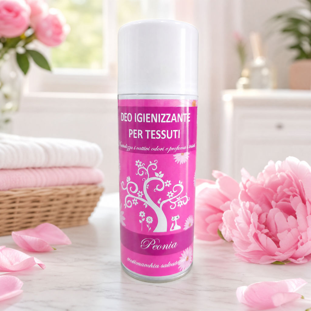 DEO IGIENIZZANTE PER TESSUTI - PEONIA