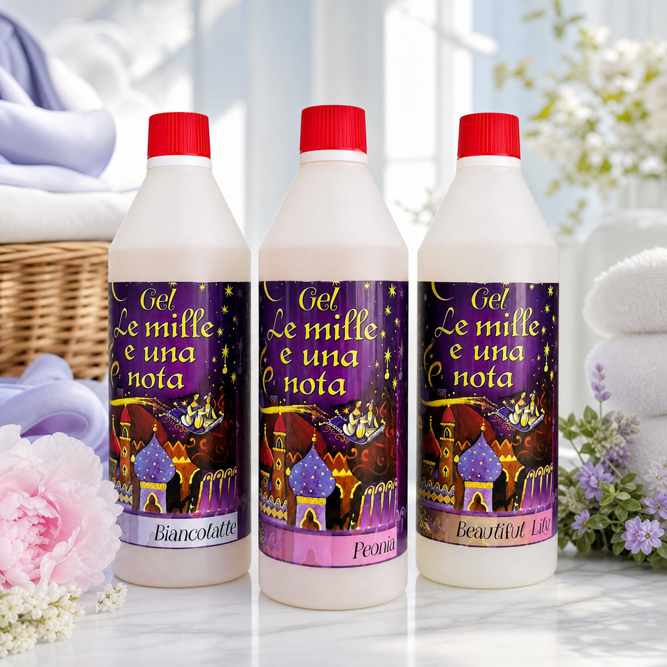 TRIS MILLE E UNA NOTA – Bianco Latte, Peonia e Beautiful Life