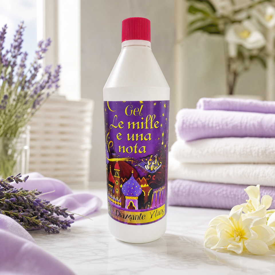 Gel Mille e Una Nota Diamante Ylang – Detergente Multiuso Profumato