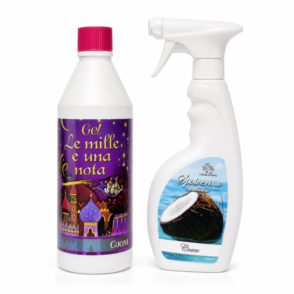 Set Gel Mille e Una Nota + Spolverino Multiuso – Cocco