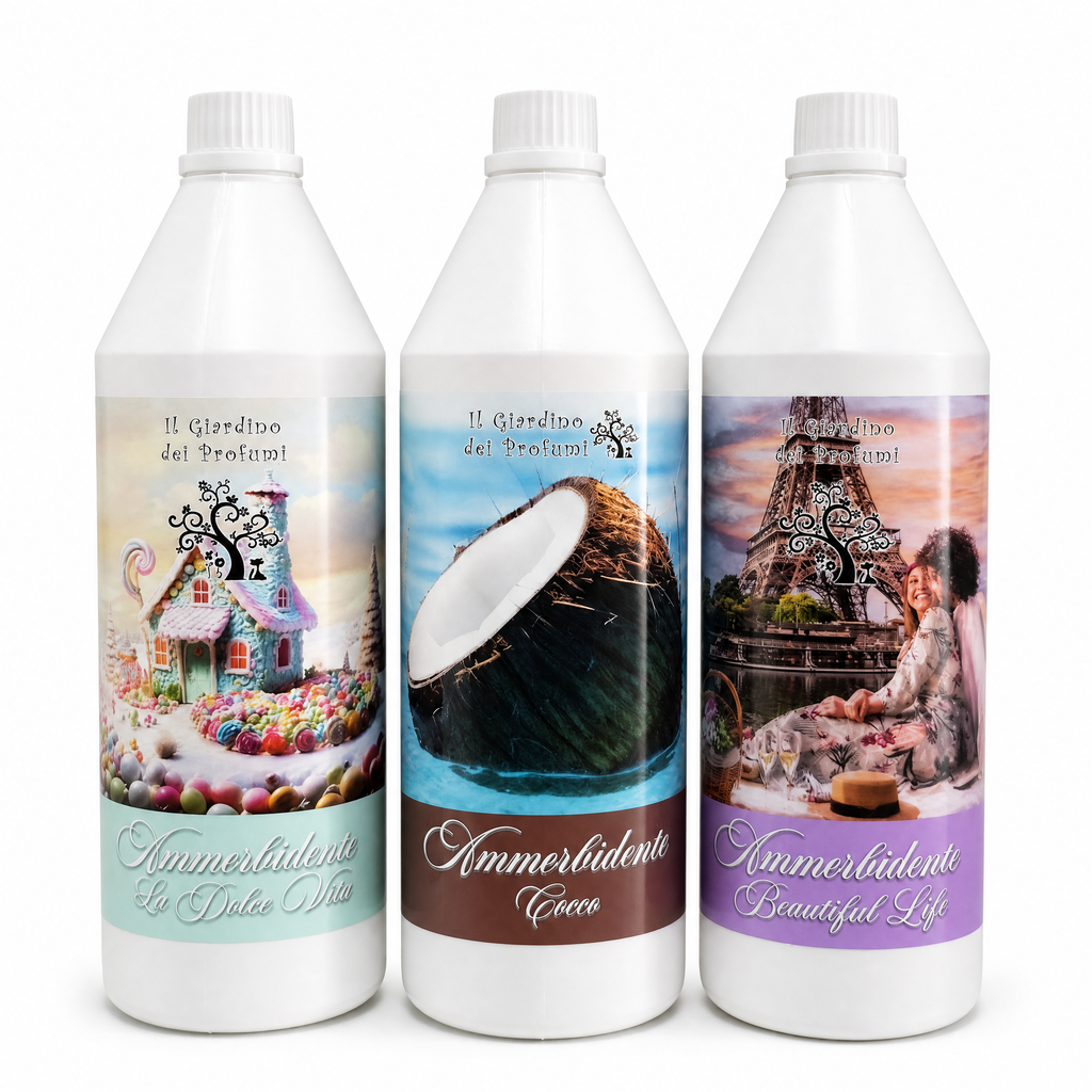 Tris Ammorbidenti Super Concentrati Dolce Evasione – 3 x 1L