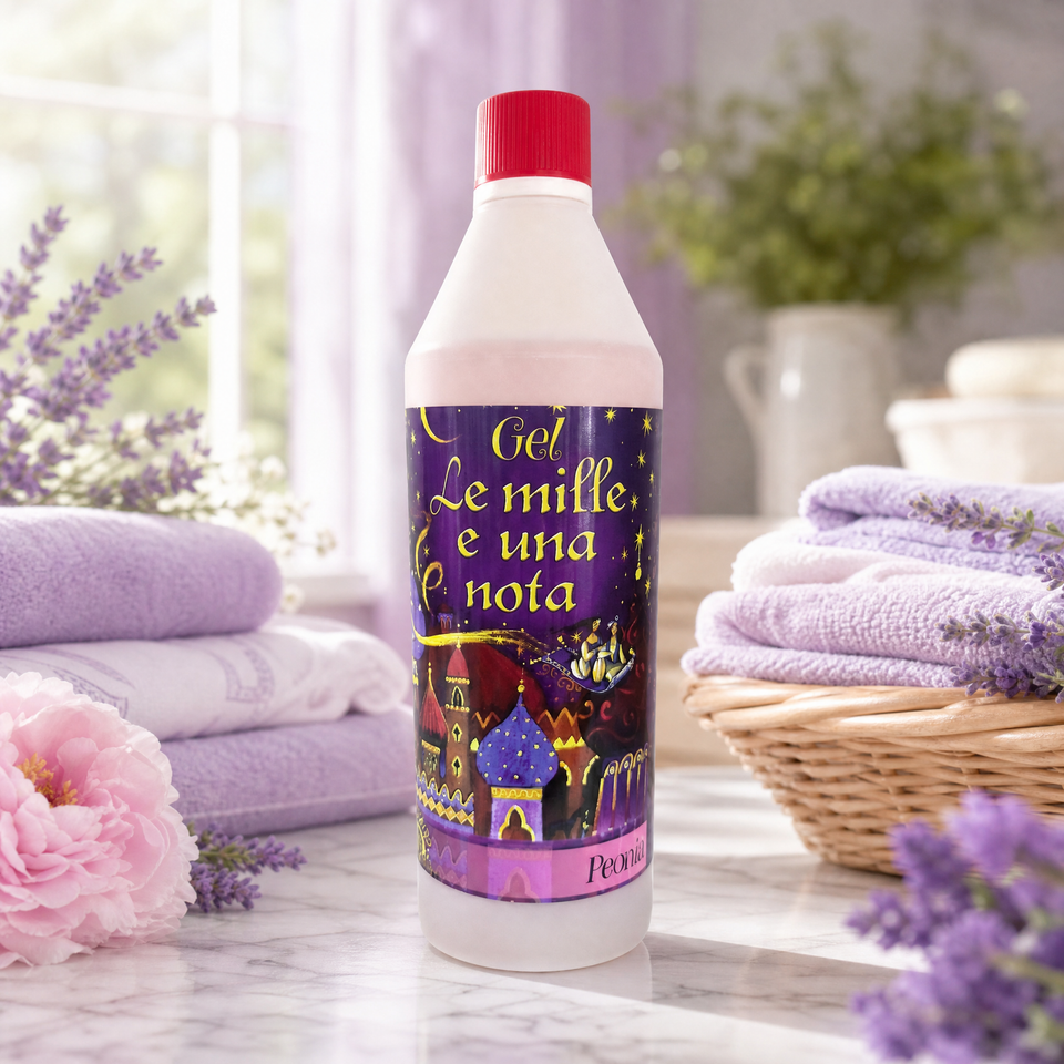 Gel Mille e Una Nota Peonia – Detergente Multiuso Profumato