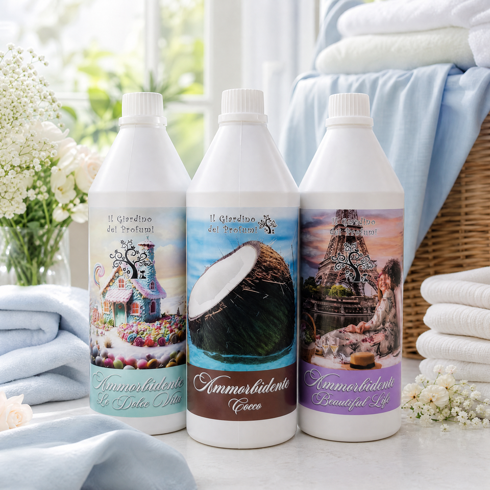 Tris Ammorbidenti Super Concentrati Dolce Evasione – 3 x 1L