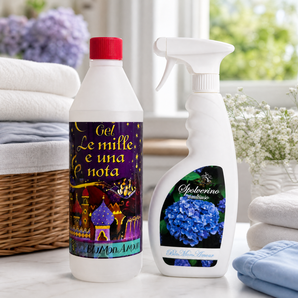 Set Gel Mille e Una Nota + Spolverino Multiuso – Blu Mon Amour