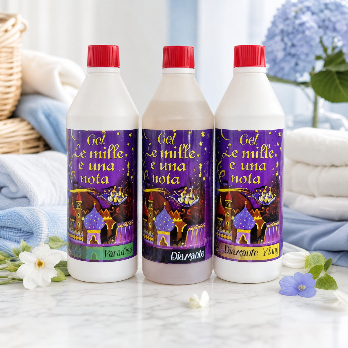 TRIS MILLE E UNA NOTA – Paradise, Diamante e Diamante Ylang