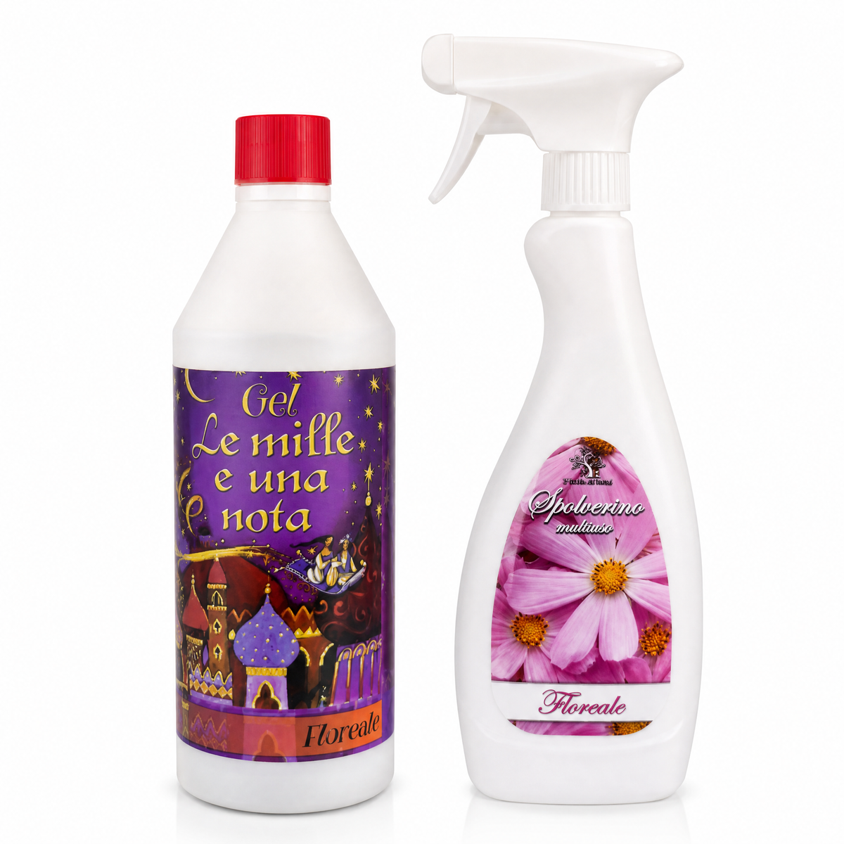 Set Gel Mille e Una Nota + Spolverino Multiuso – Floreale