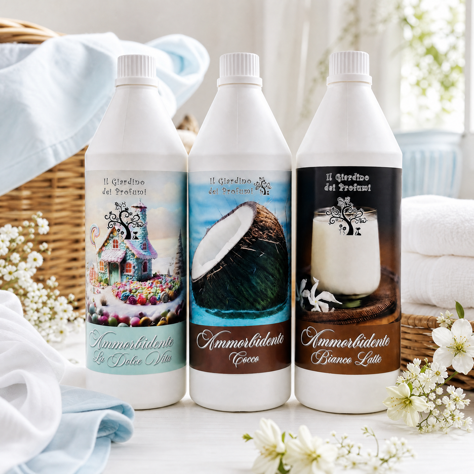 Tris Ammorbidenti Super Concentrati Dolce Coccola – 3 x 1L