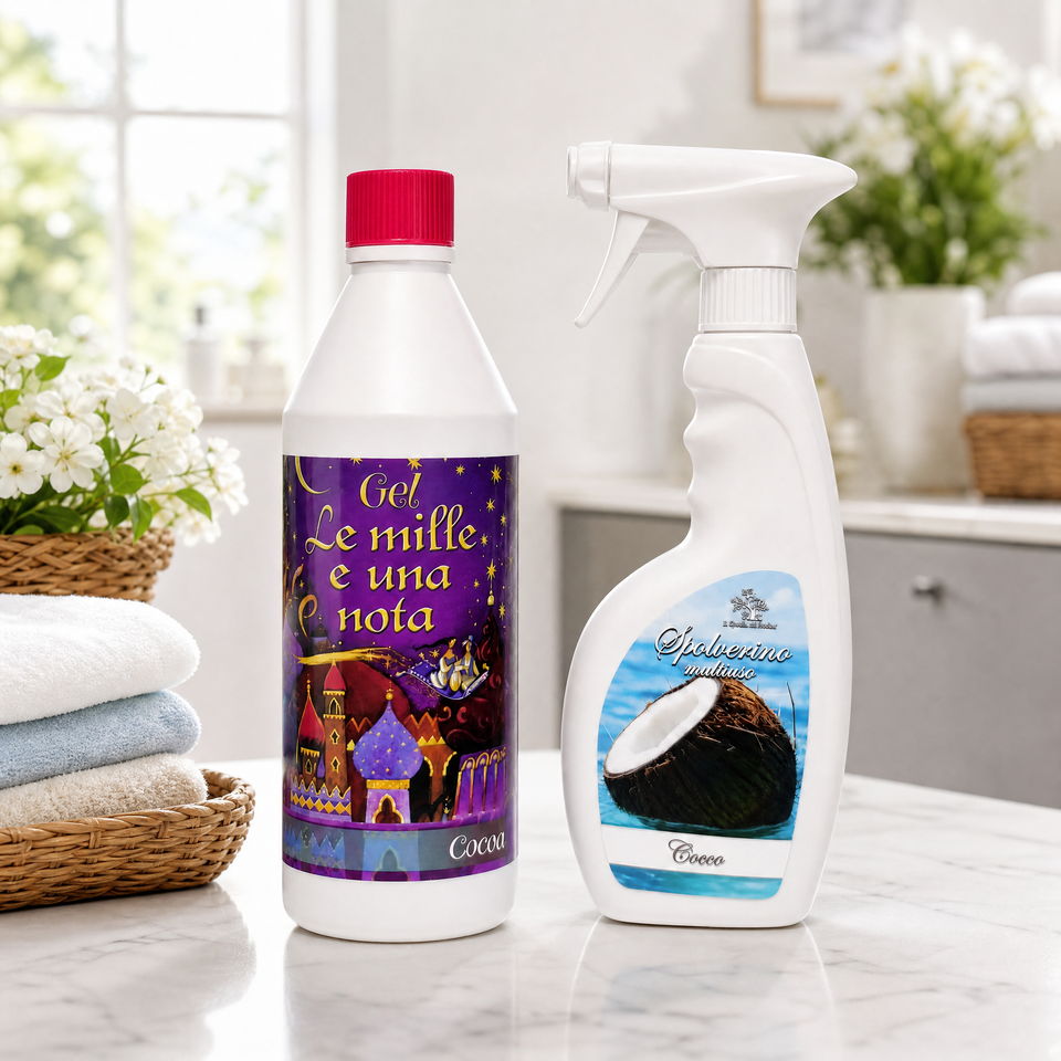 Set Gel Mille e Una Nota + Spolverino Multiuso – Cocco