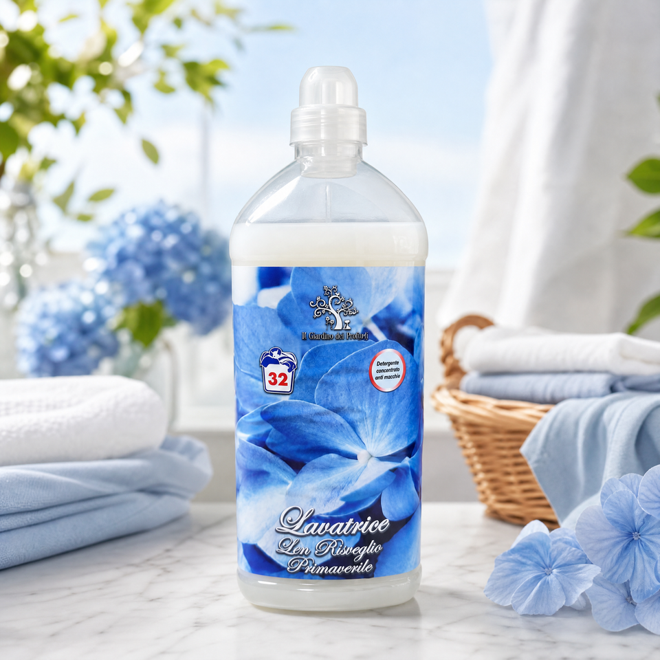 Detersivo Lavatrice Profumato Risveglio Primaverile – 32 Lavaggi 1,5L