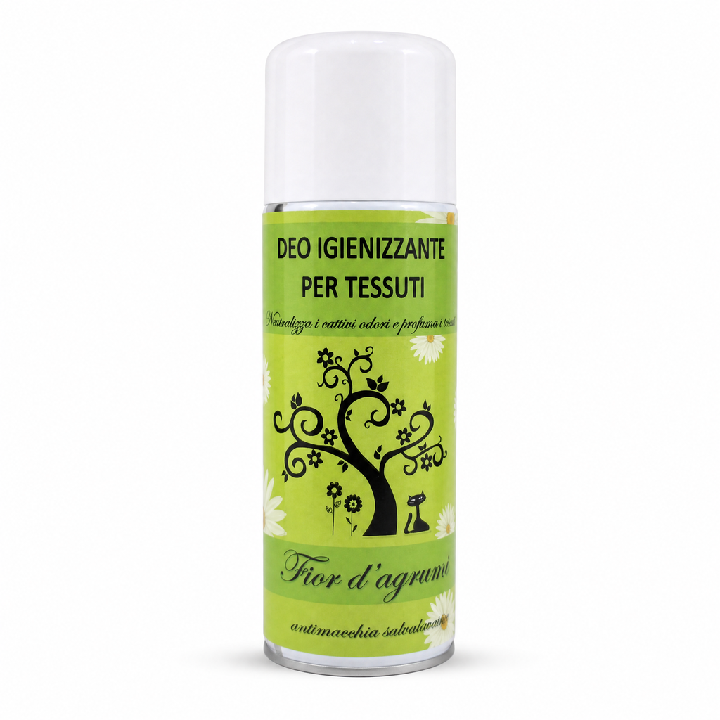 DEO IGIENIZZANTE PER TESSUTI - FIOR D'AGRUMI