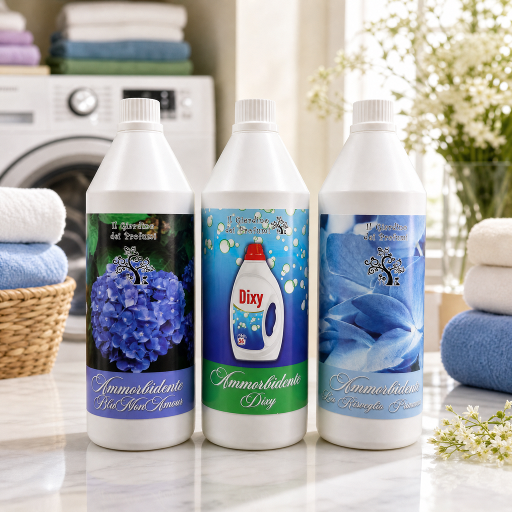 Tris Ammorbidenti Super Concentrati Energia Blu – 3 x 1L