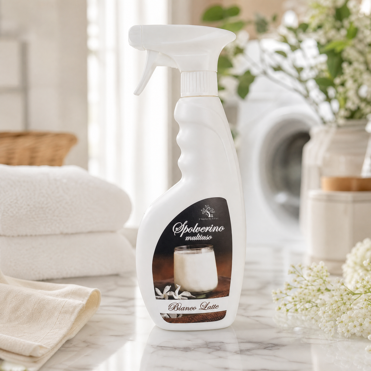 Spolverino Multiuso Profumato Bianco Latte 750 ml