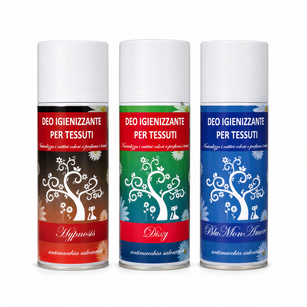 TRIS DEO TESSUTI – HYPNOSSIS + DIXY + BLUE MOON AMOUR