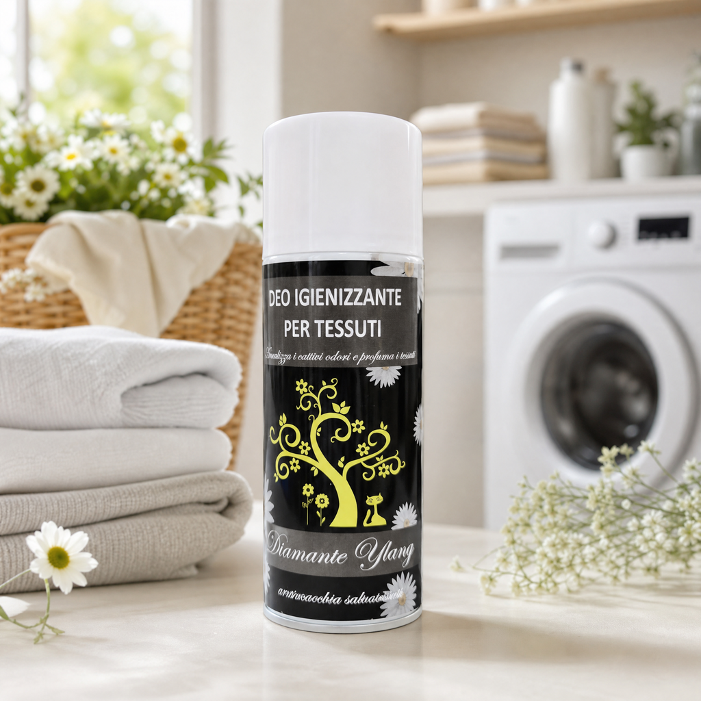 DEO IGIENIZZANTE PER TESSUTI - DIAMANTE YLANG