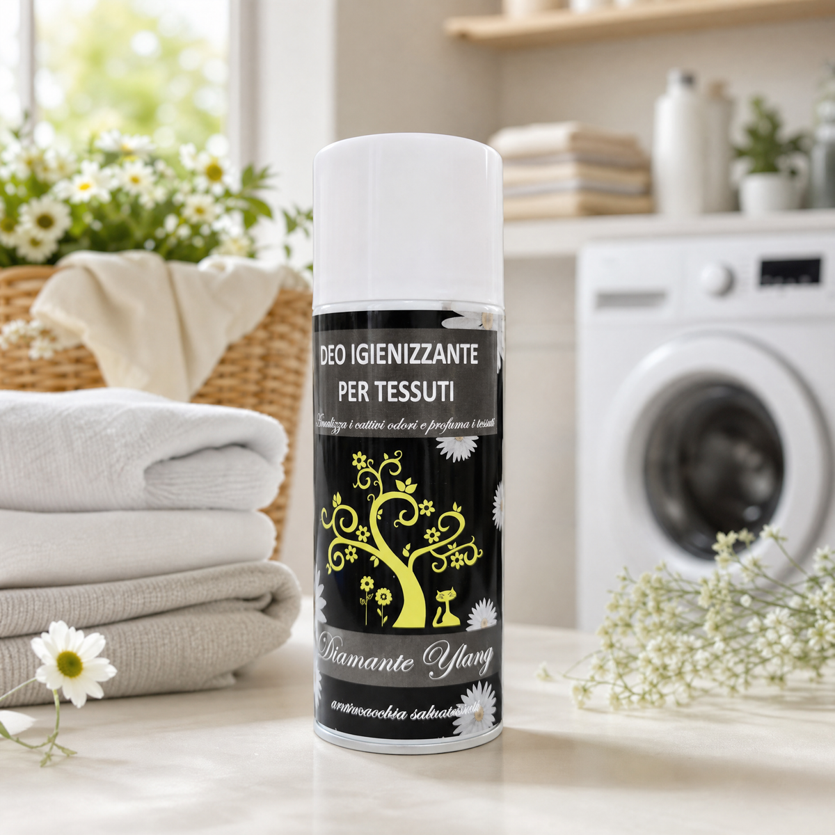 DEO IGIENIZZANTE PER TESSUTI - DIAMANTE YLANG