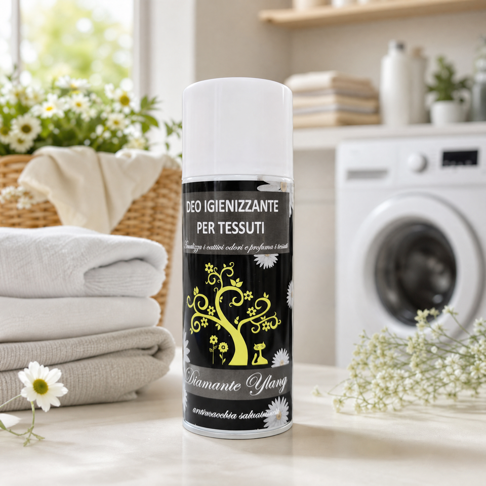 DEO IGIENIZZANTE PER TESSUTI - DIAMANTE YLANG