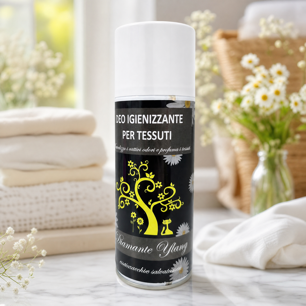 DEO IGIENIZZANTE PER TESSUTI - DIAMANTE YLANG