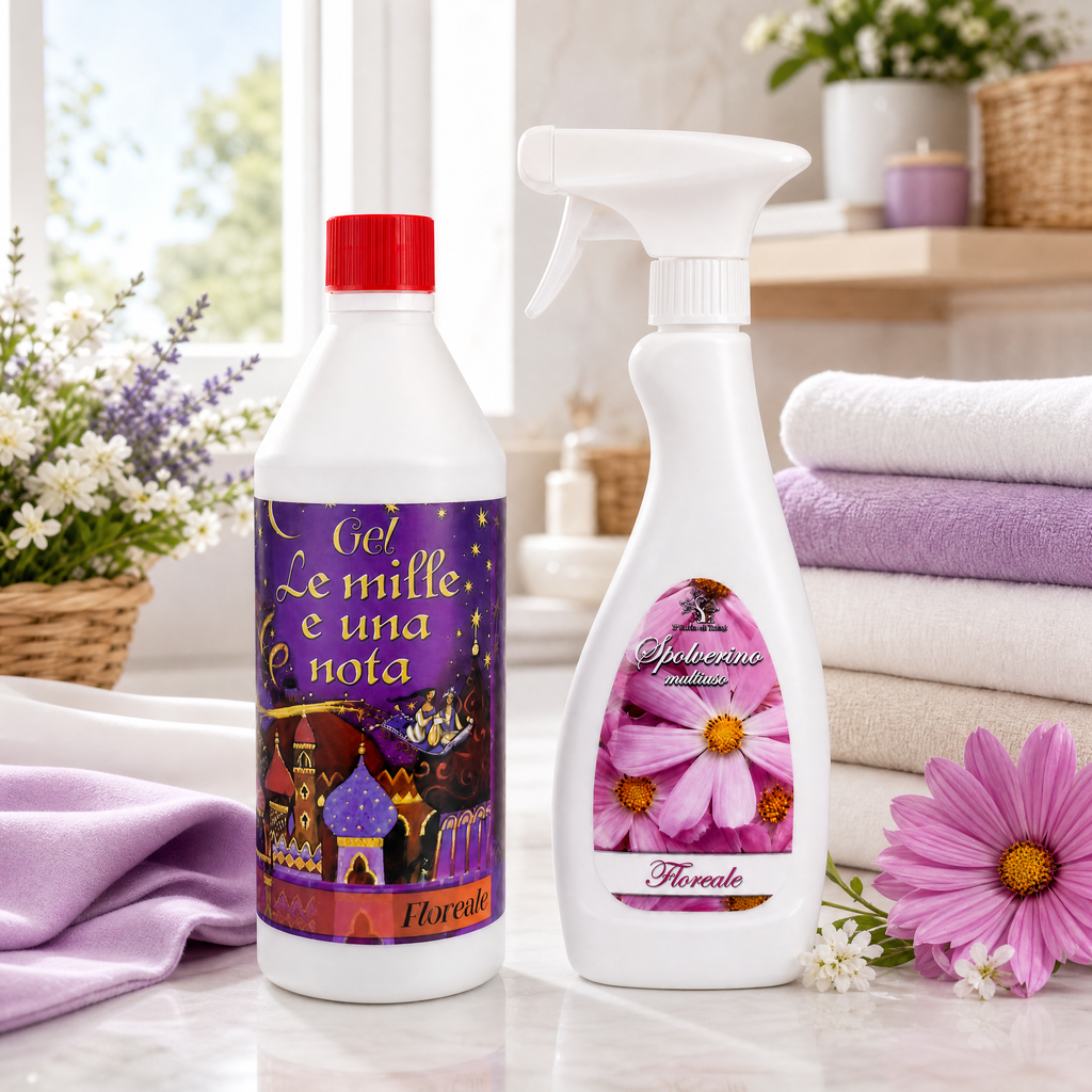 Set Gel Mille e Una Nota + Spolverino Multiuso – Floreale