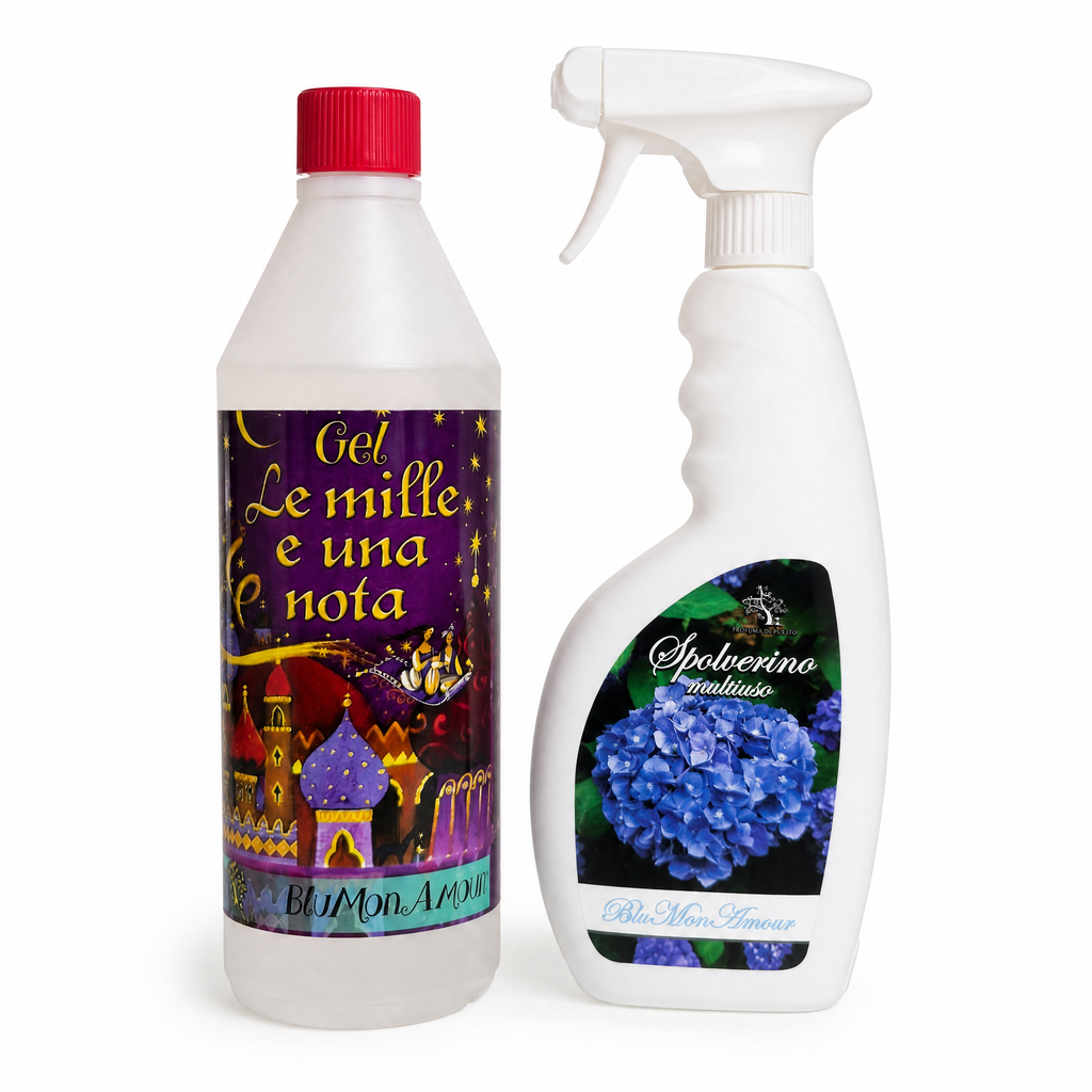 Set Gel Mille e Una Nota + Spolverino Multiuso – Blu Mon Amour