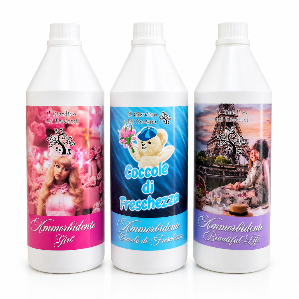 Tris Ammorbidenti Super Concentrati Freschezza Rosa – 3 x 1