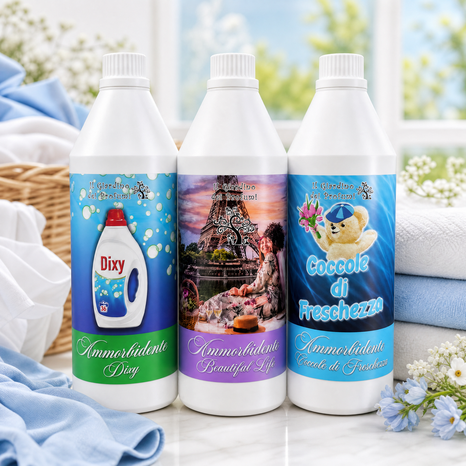 Tris Ammorbidenti Super Concentrati Freschezza Chic – 3 x 1L