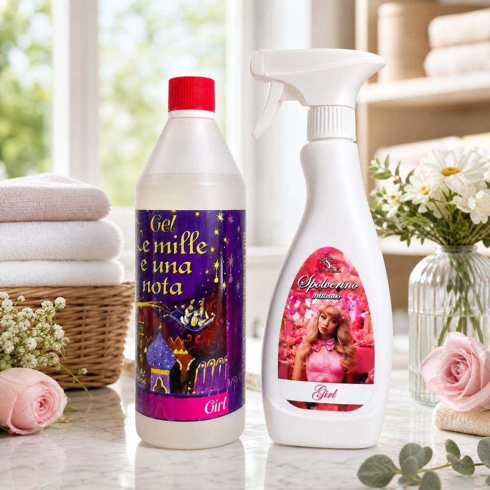 Set Gel Mille e Una Nota + Spolverino Multiuso – Girl