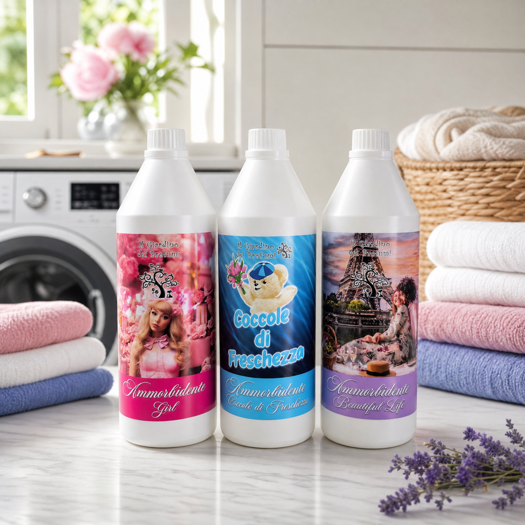 Tris Ammorbidenti Super Concentrati Freschezza Rosa – 3 x 1