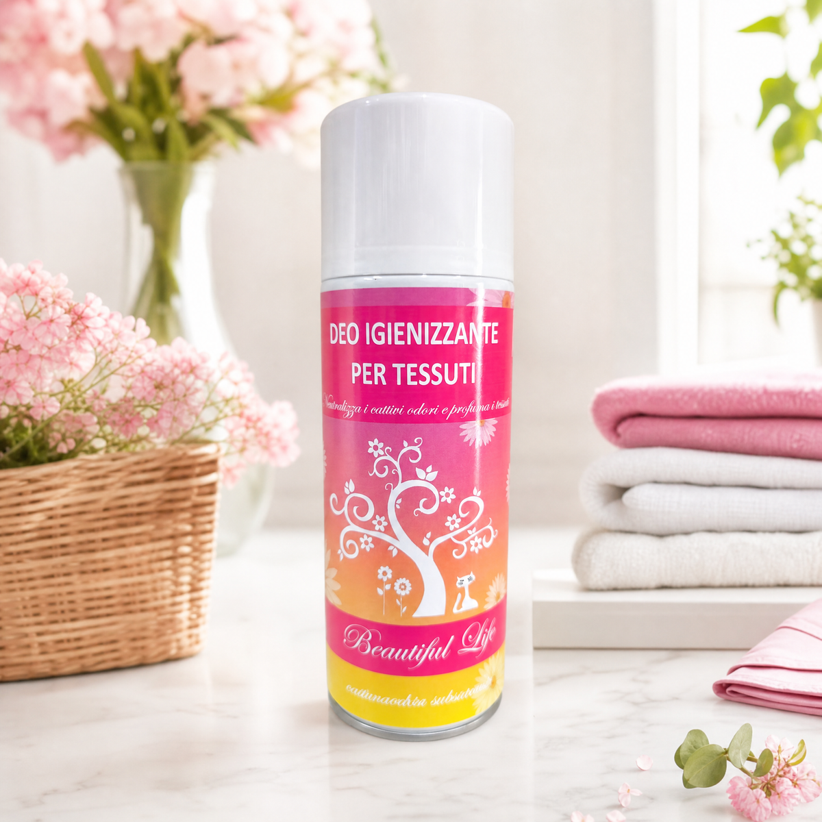 DEO IGIENIZZANTE PER TESSUTI - BEAUTIFUL LIFE