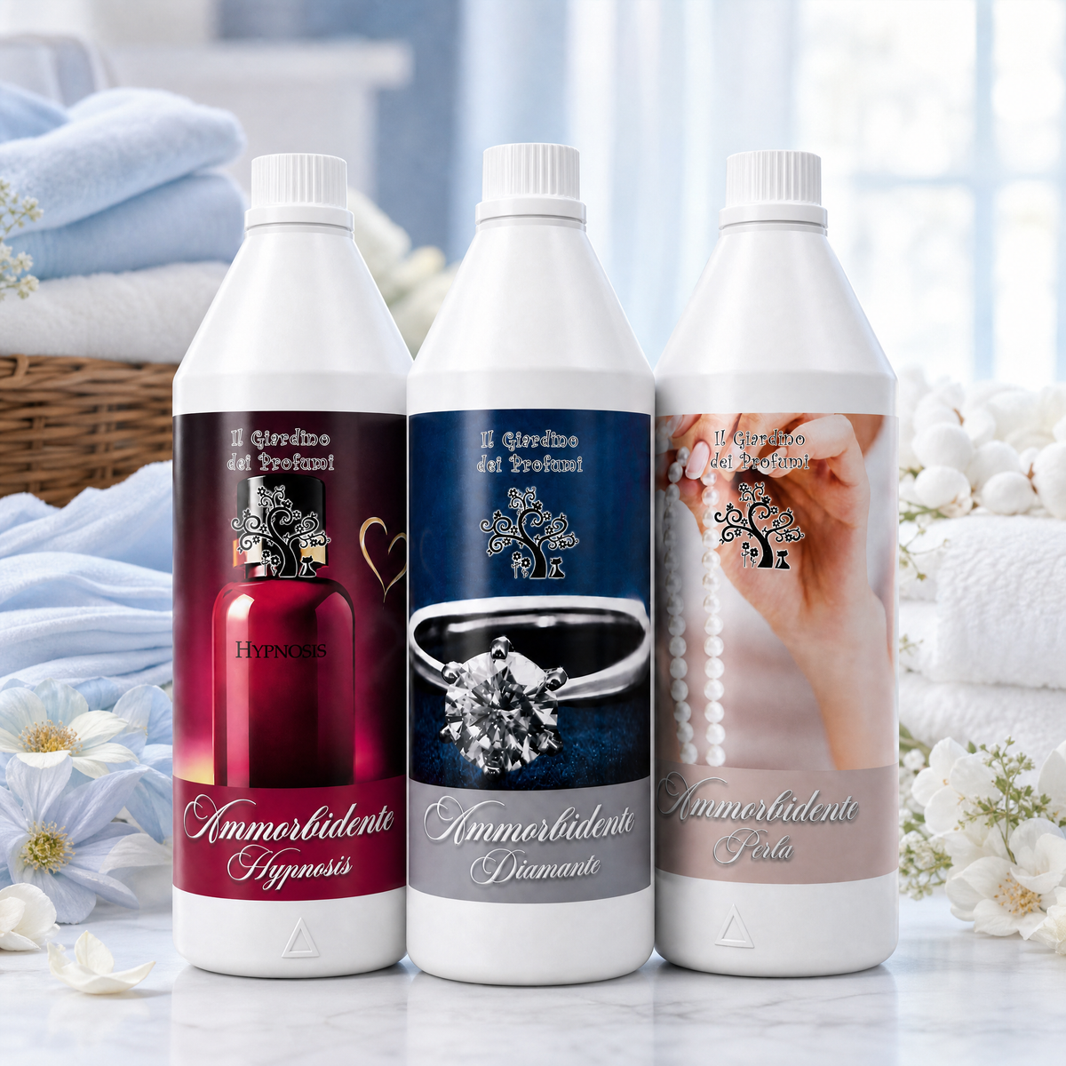 Tris Ammorbidenti Super Concentrati Gioiello – 3 x 1L