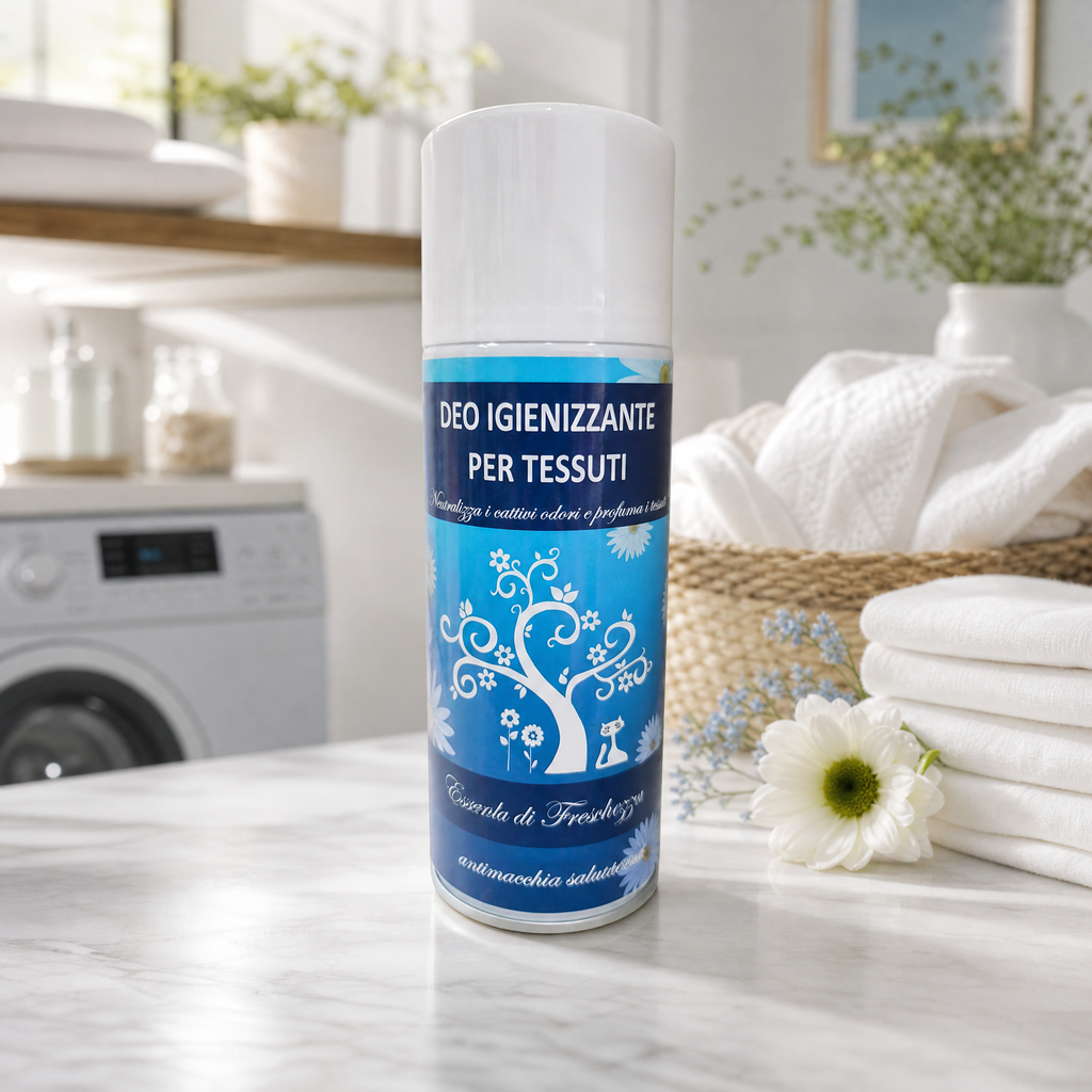 DEO IGIENIZZANTE PER TESSUTI - COCCOLE DI FRESCHEZZA