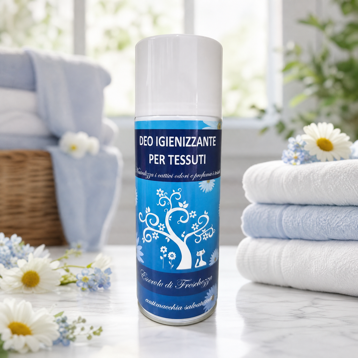 DEO IGIENIZZANTE PER TESSUTI - COCCOLE DI FRESCHEZZA
