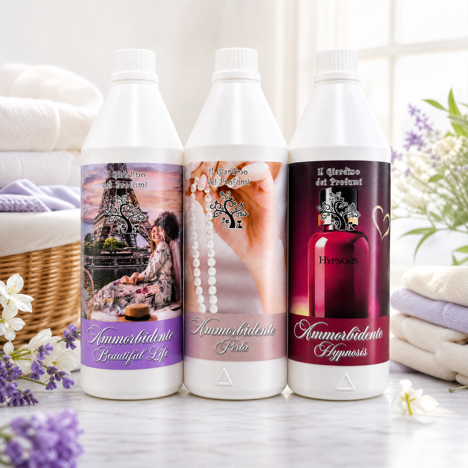 Tris Ammorbidenti Super Concentrati Eleganza – 3 x 1L