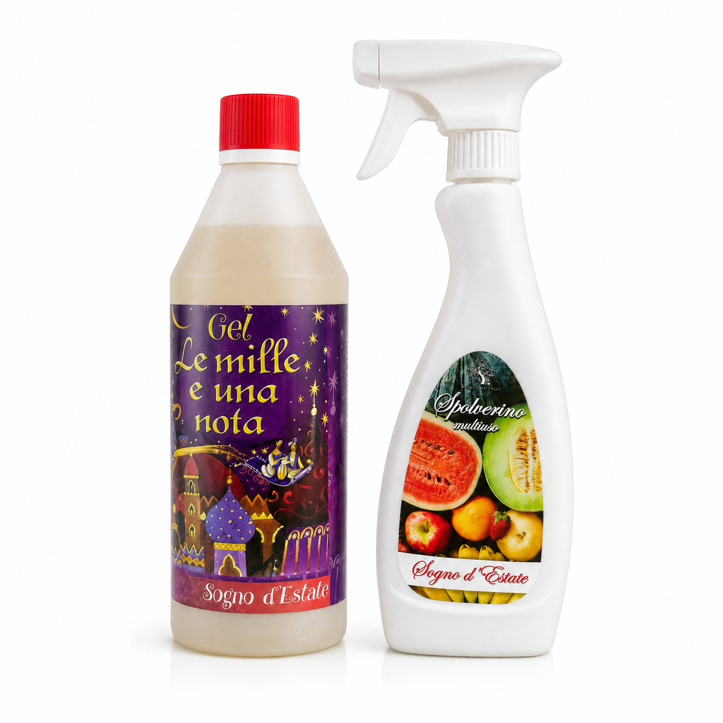 Set Gel Mille e Una Nota + Spolverino Multiuso – Sogno d’Estate
