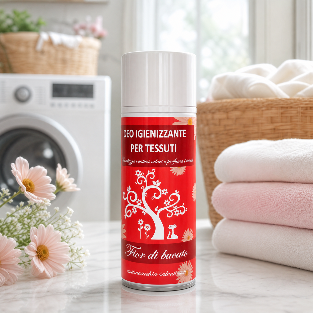 DEO IGIENIZZANTE PER TESSUTI - FIOR DI BUCATO