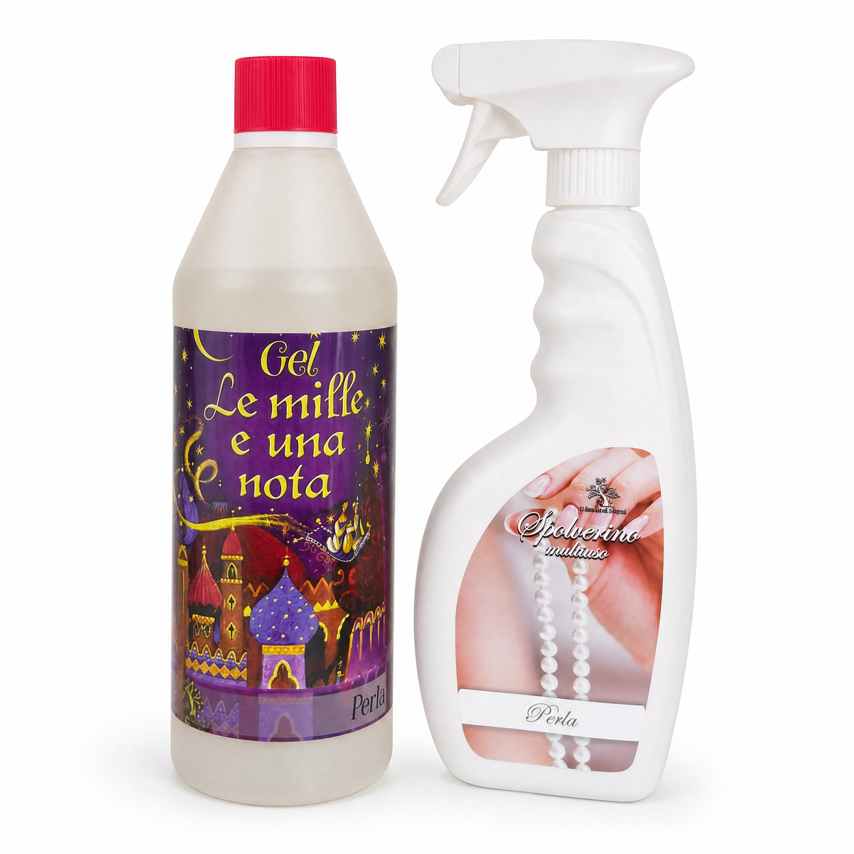 Set Gel Mille e Una Nota + Spolverino Multiuso – Perla