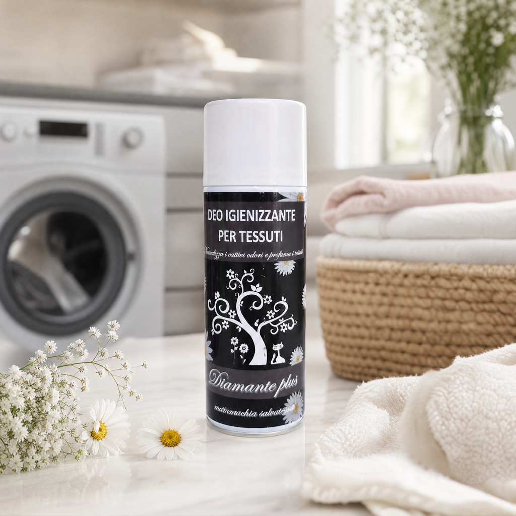 DEO IGIENIZZANTE PER TESSUTI - DIAMANTE PLUS