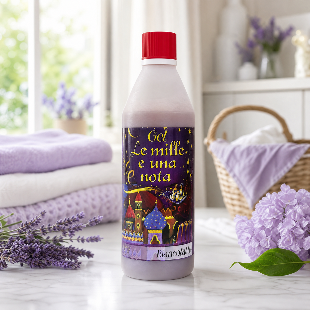 Gel Mille e Una Nota Bianco Latte – Detergente Multiuso Profumato