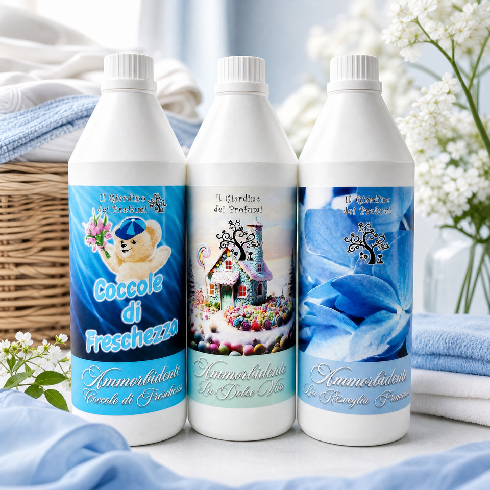 Tris Ammorbidenti Super Concentrati Dolce Freschezza – 3 x 1L