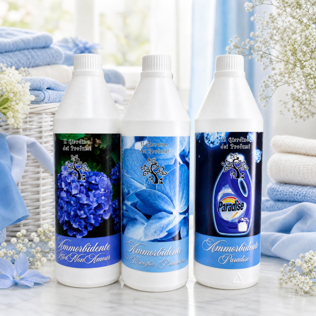 Tris Ammorbidenti Super Concentrati Cielo Blu – 3 x 1L