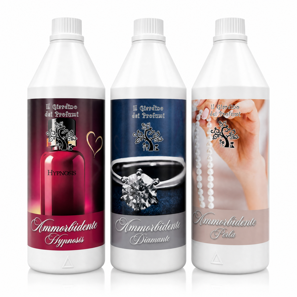 Tris Ammorbidenti Super Concentrati Gioiello – 3 x 1L