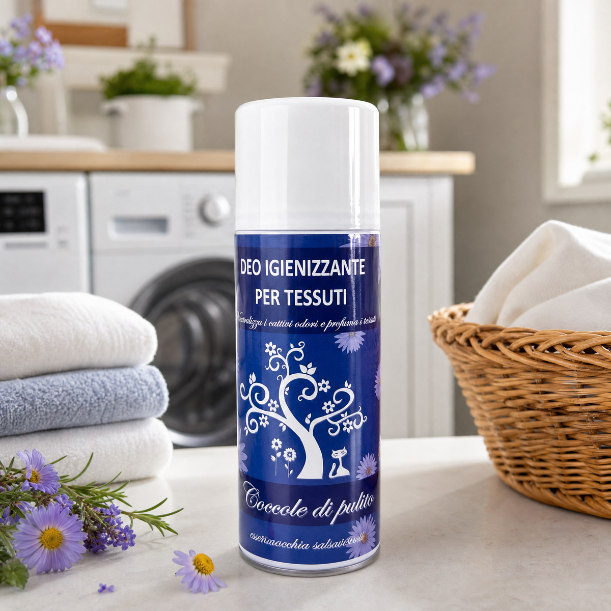 DEO IGIENIZZANTE PER TESSUTI - COCCOLE DI PULITO