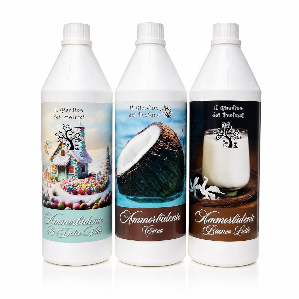 Tris Ammorbidenti Super Concentrati Dolce Coccola – 3 x 1L