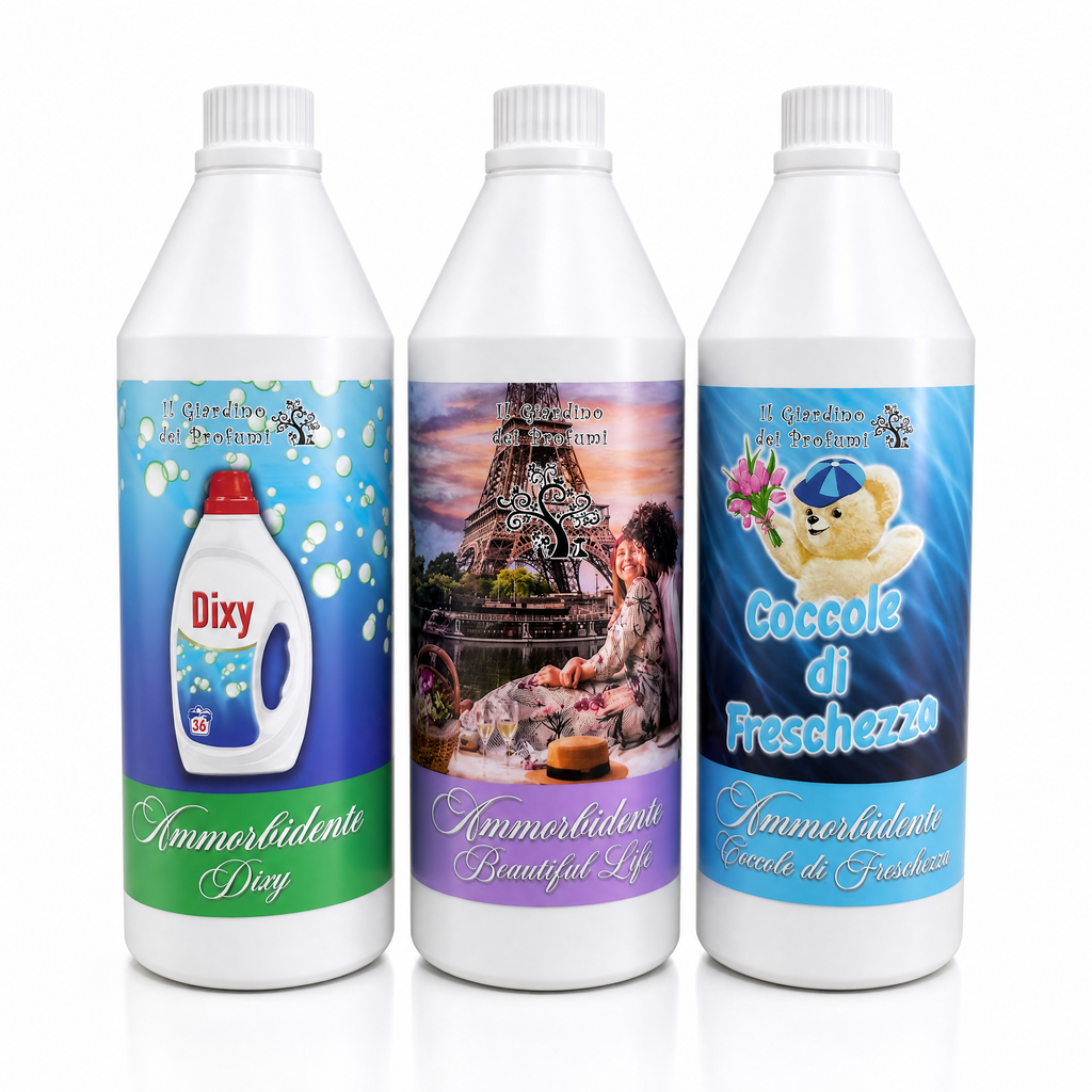 Tris Ammorbidenti Super Concentrati Freschezza Chic – 3 x 1L