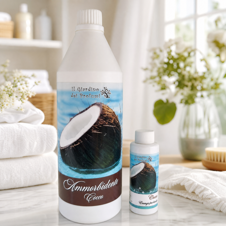 Set Cocco – Ammorbidente Concentrato 1 L + Essenza Bucato 100 ml