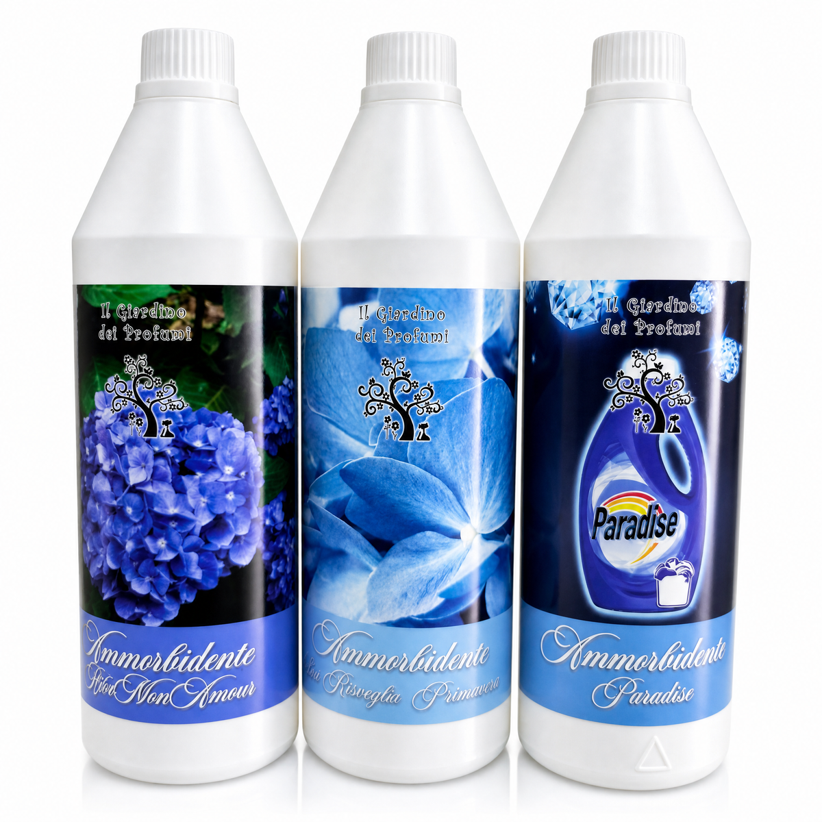 Tris Ammorbidenti Super Concentrati Cielo Blu – 3 x 1L