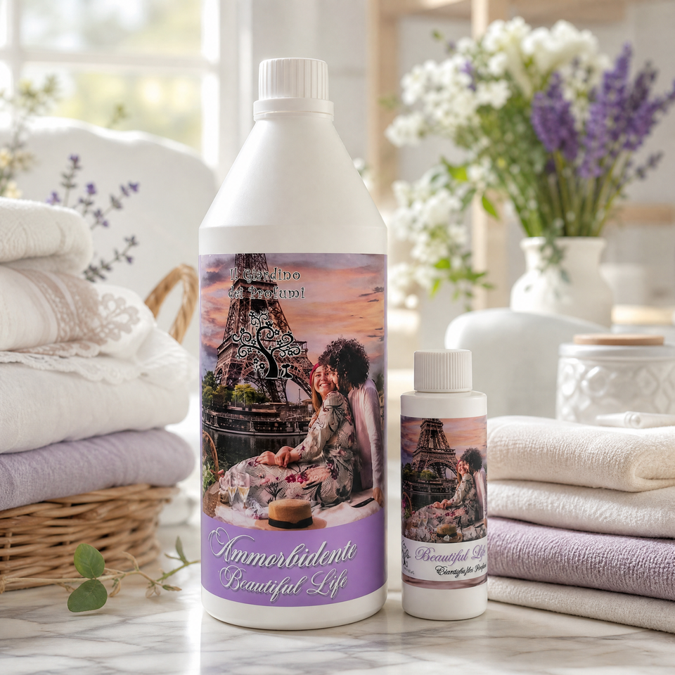 Set Beautiful Life – Ammorbidente Concentrato 1 L + Essenza Bucato 100 ml